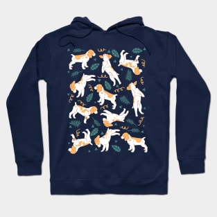 Brittany Spaniel Puppies Hoodie